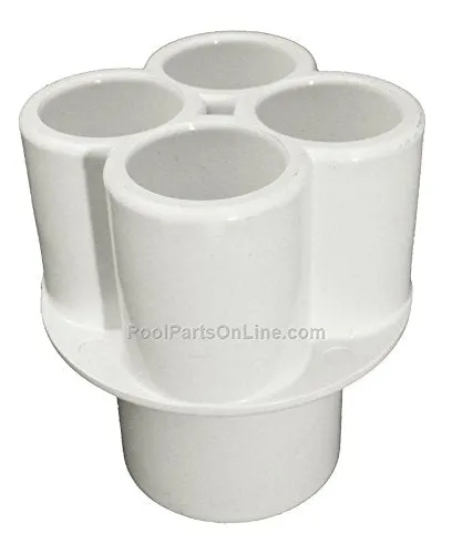 Waterway Plastics 672-4570 Manifold 1 x 0.5 in. SB Ports PVC