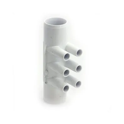 Waterway Plastics 672-7520 Manifold 2 Shr X 2 Shr X (6) 3/4 Sb Ports