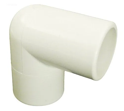 Waterway Plastics 411-5550 90 Elbow Fitting 1-1/2 Inch X 1-1/2 Inch
