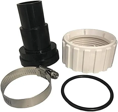 Waterway Plastics 400-9280B 1-1/2 Inch Union Assembly 1-1/4 Inch Hose Adapter