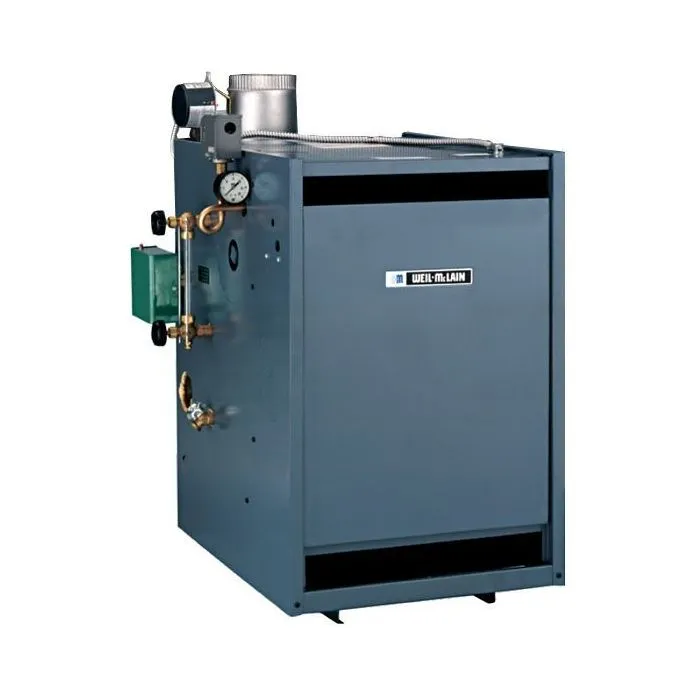 WEIL-MCLAIN 118-552-501 EG-55 Series 7 Natural Gas Water Boiler with Tankless Coil Opening 200 MBtu Knockdown Assembly Required
