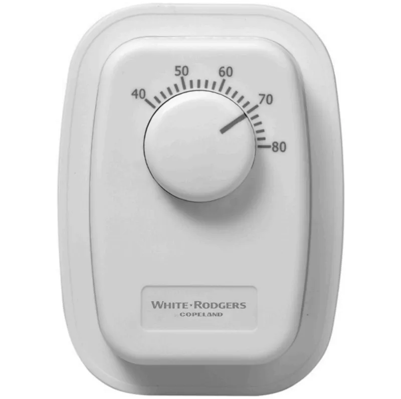 White-Rodgers 1A65-641 Beige Line Voltage Baseboard Thermostat