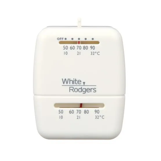 White Rodgers 01C20 101S1 Wall Thermostat 24V Heat Only