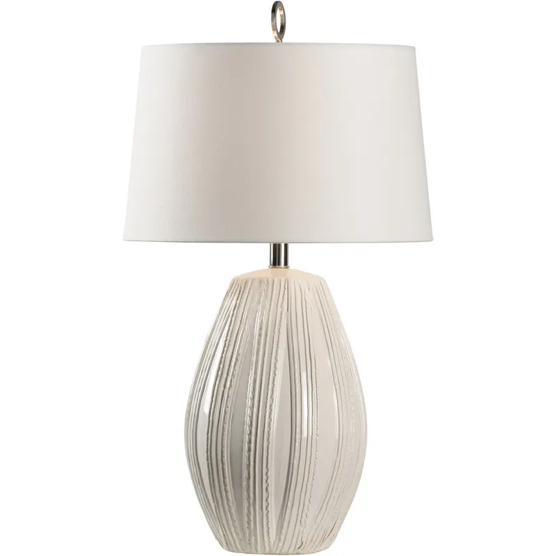 Wildwood 29 inch 100 watt Ivory Glaze Table Lamp Portable Light