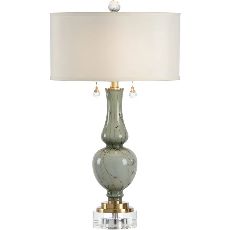 Wildwood 28 inch 60 watt Gray Table Lamp Portable Light