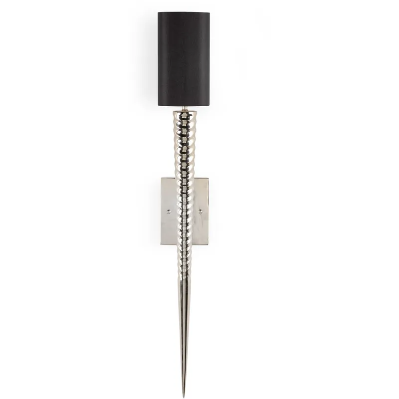 Wildwood 1 Light 5 inch Polished Nickel Sconce Wall Light
