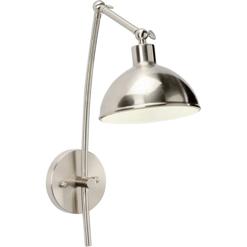 Wildwood 1 Light 7 inch Brushed Nickel Sconce Wall Light