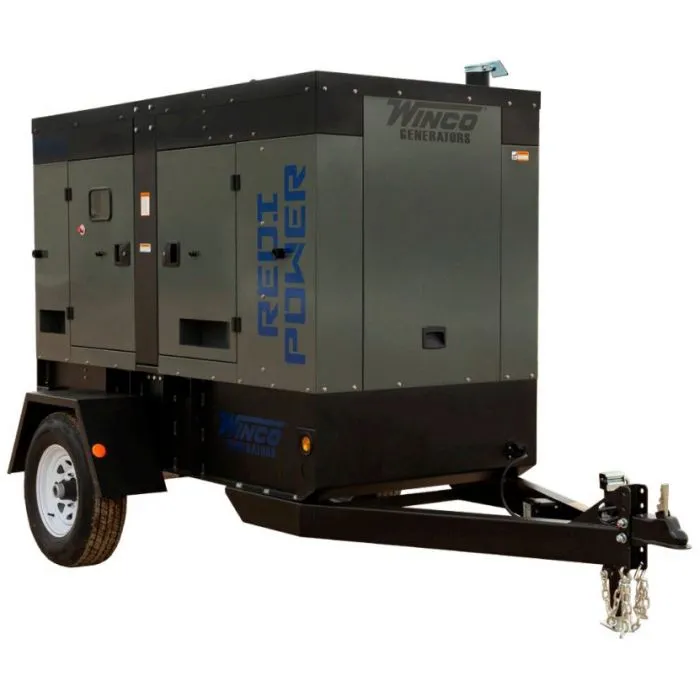 Winco 60507277-232 Towable Diesel Generator RP50 42.75 kW