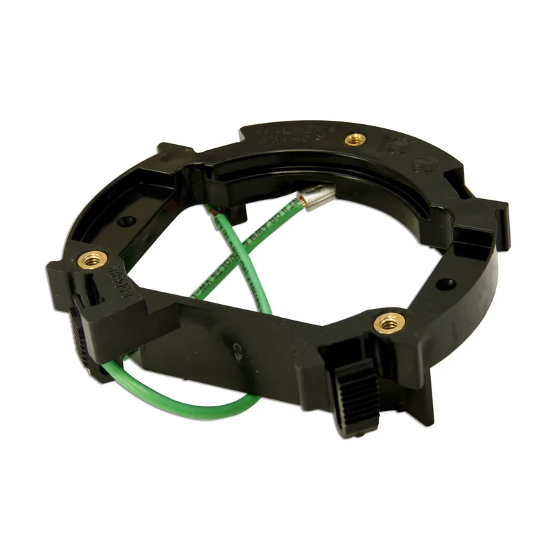 Adjustable Leveling Ring, Diameter: 4", Height: 1-1/8", Non-Metallic
