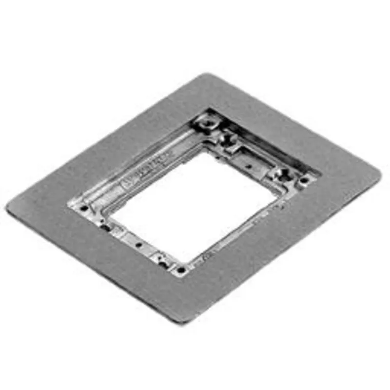 Cover Plate Flange, 1-Gang, Metallic
