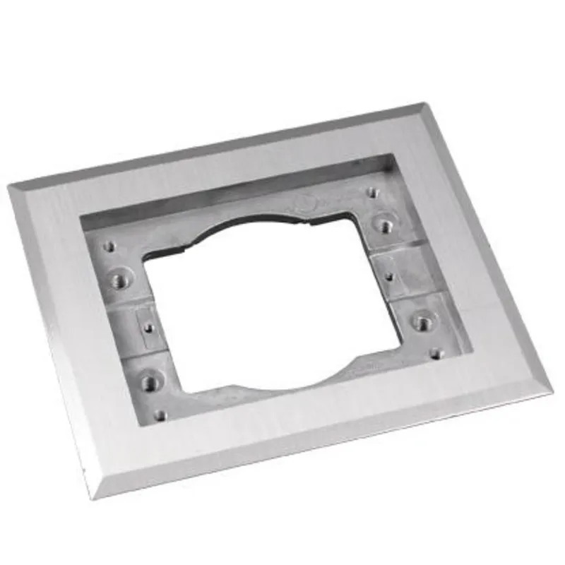 Cover Plate Flange, 1-Gang, Metallic