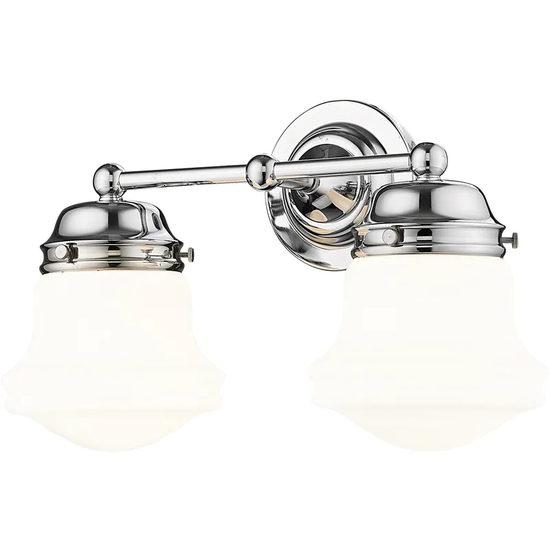 Vaughn 2 Light 15.5 inch Chrome Vanity Wall Light