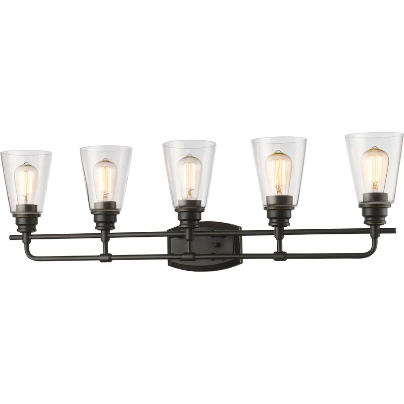 Annora 5 Light 36.75 inch Olde Bronze Vanity Wall Light