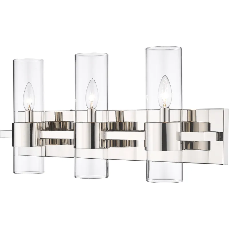 Lawson 3 Light 25 inch Polished Nickel Vanity Wall Light