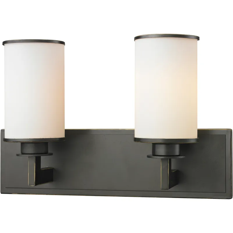 Savannah 2 Light 16.13 inch Olde Bronze Vanity Wall Light
