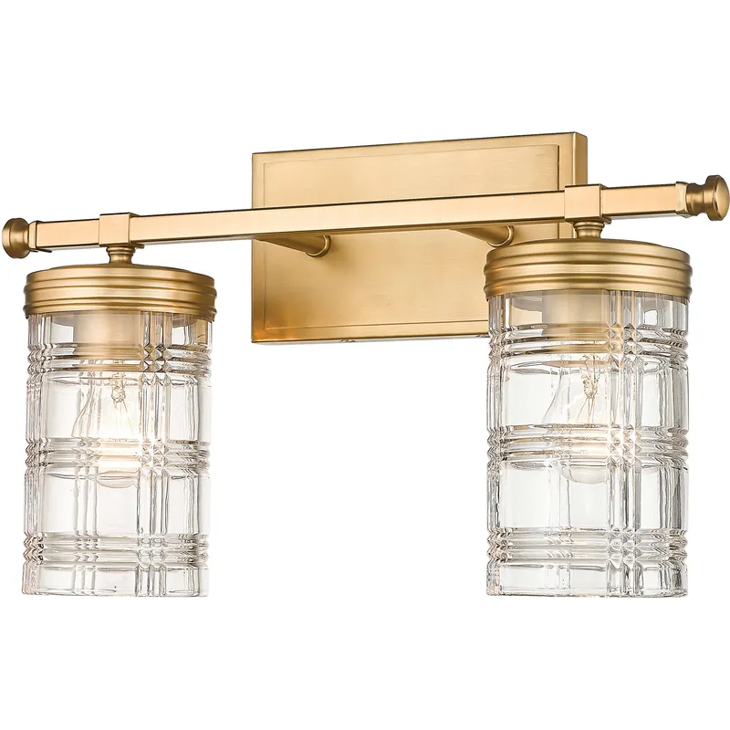 Archer 2 Light 17.75 inch Heirloom Gold Vanity Wall Light in Heritage Gold