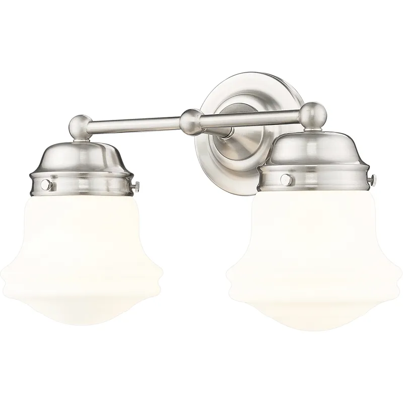 Vaughn 2 Light 15.5 inch Brushed Nickel Vanity Wall Light