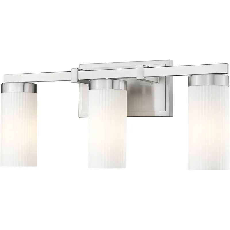 Danica 3 Light 20.5 inch Brushed Nickel Bath Vanity Light Wall Light