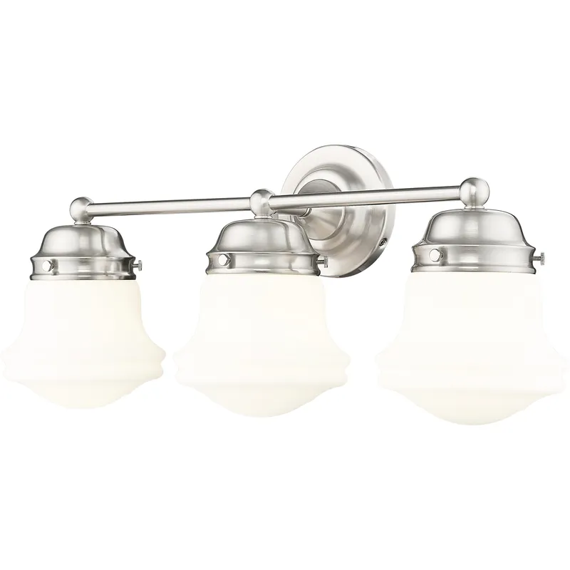 Vaughn 3 Light 22.5 inch Brushed Nickel Vanity Wall Light