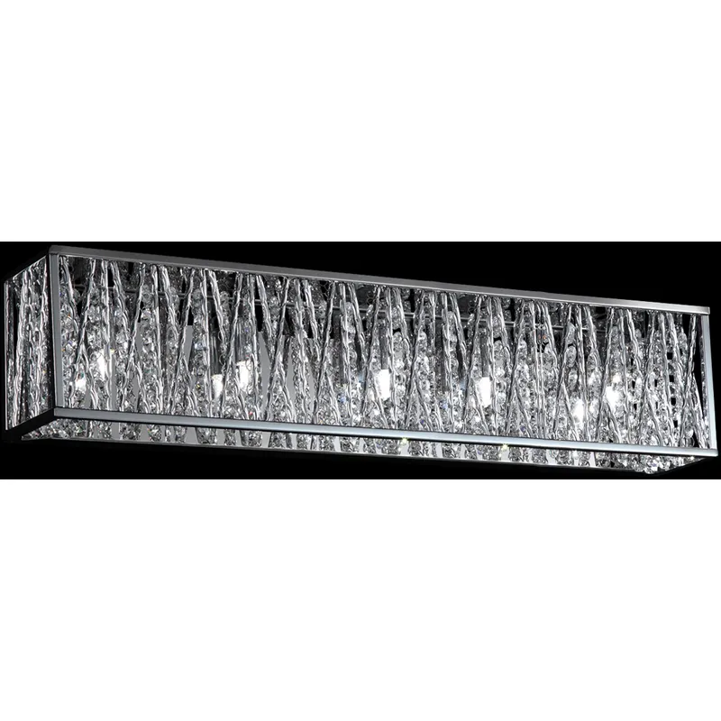 Terra 5 Light 26.75 inch Chrome Vanity Wall Light in G9