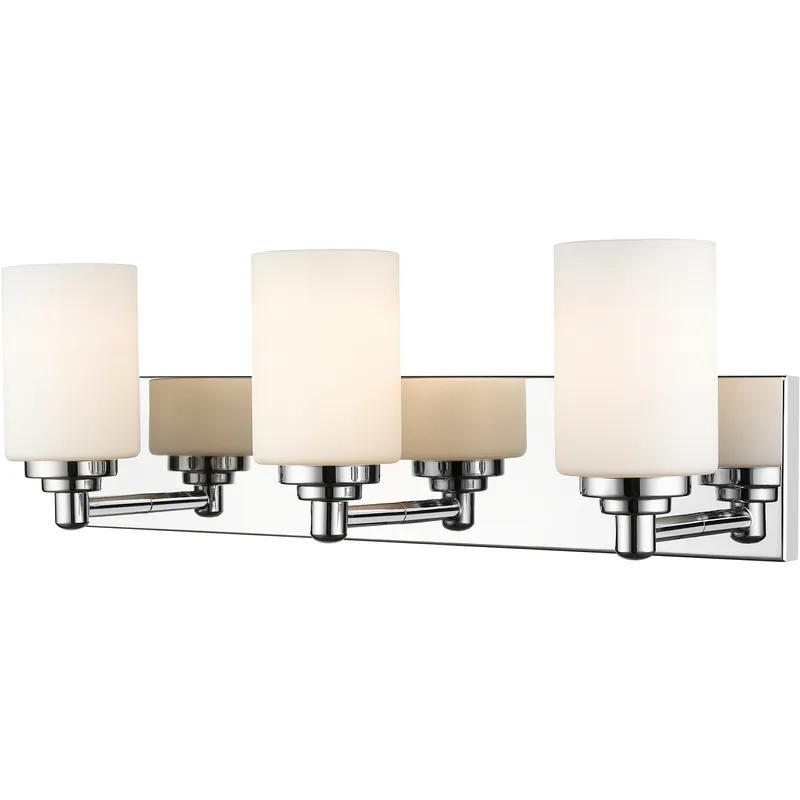 Soledad 3 Light 23 inch Chrome Vanity Wall Light