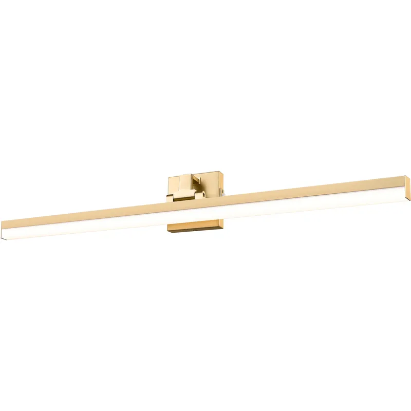 Liam LED 40 inch Modern Gold Vanity Wall Light