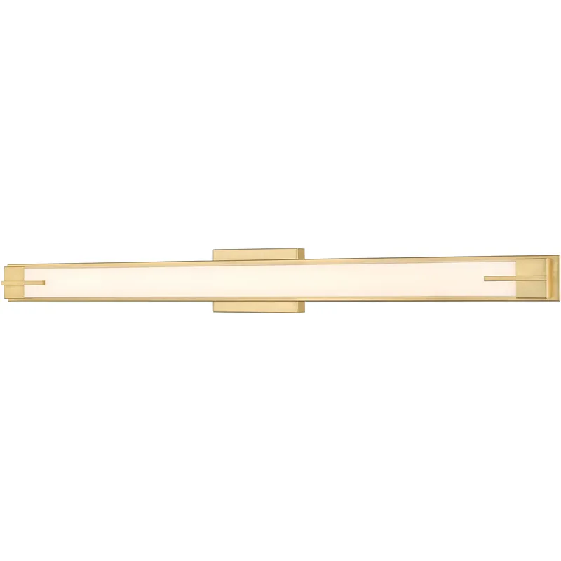 Chase LED 43 inch Modern Gold Bath Vanity Light Wall Light