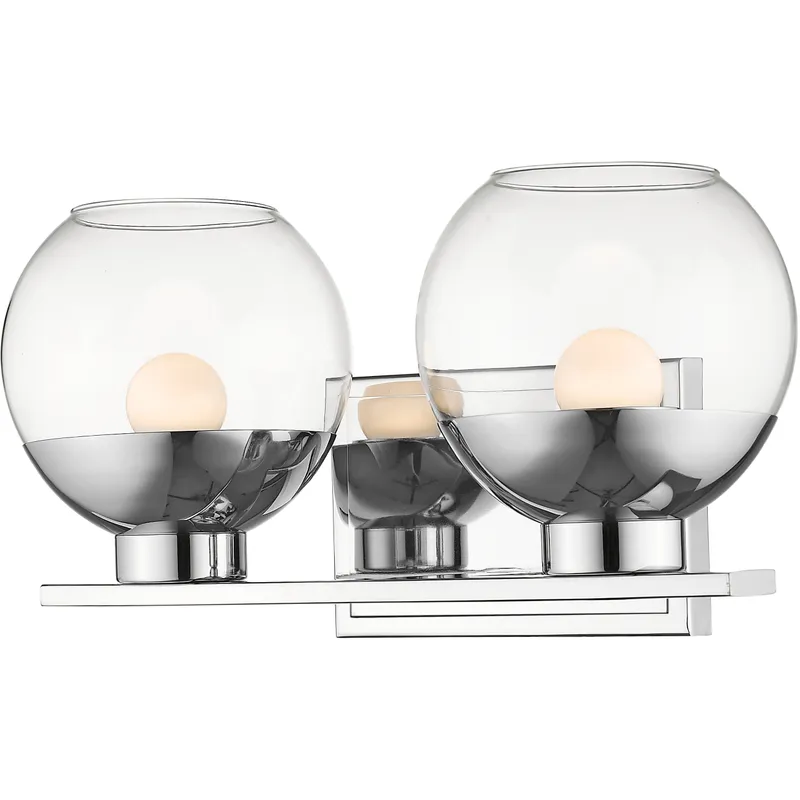 Osono LED 14.25 inch Chrome Vanity Wall Light