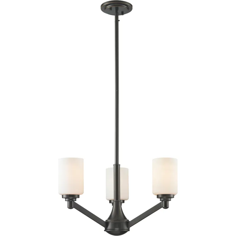 Montego 3 Light 20.63 inch Coppery Bronze Chandelier Ceiling Light