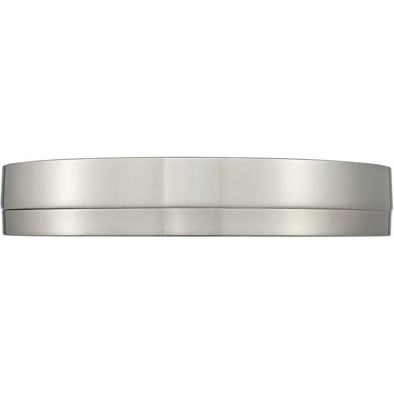 Algar LED 16 inch Brushed Nickel Flush Mount Ceiling Light