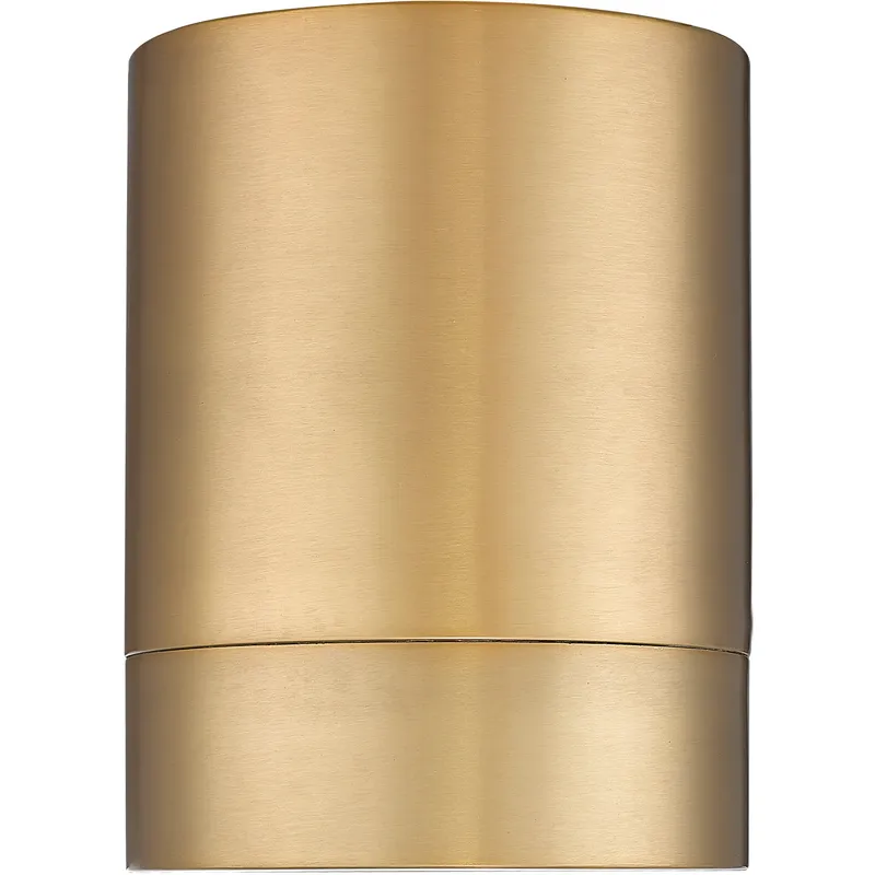 Algar LED 6 inch Modern Gold Flush Mount Ceiling Light