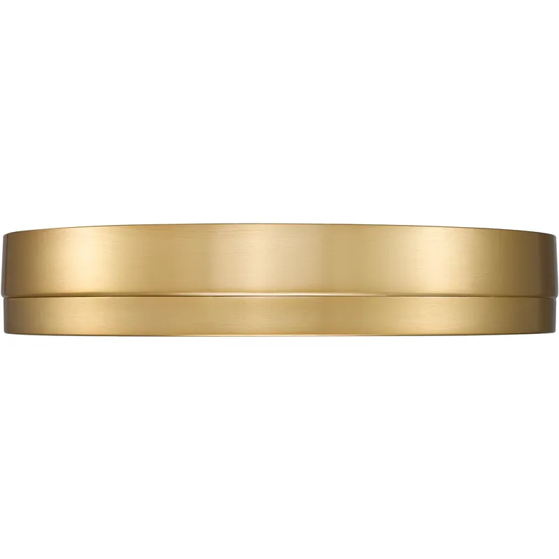 Algar LED 16 inch Modern Gold Flush Mount Ceiling Light