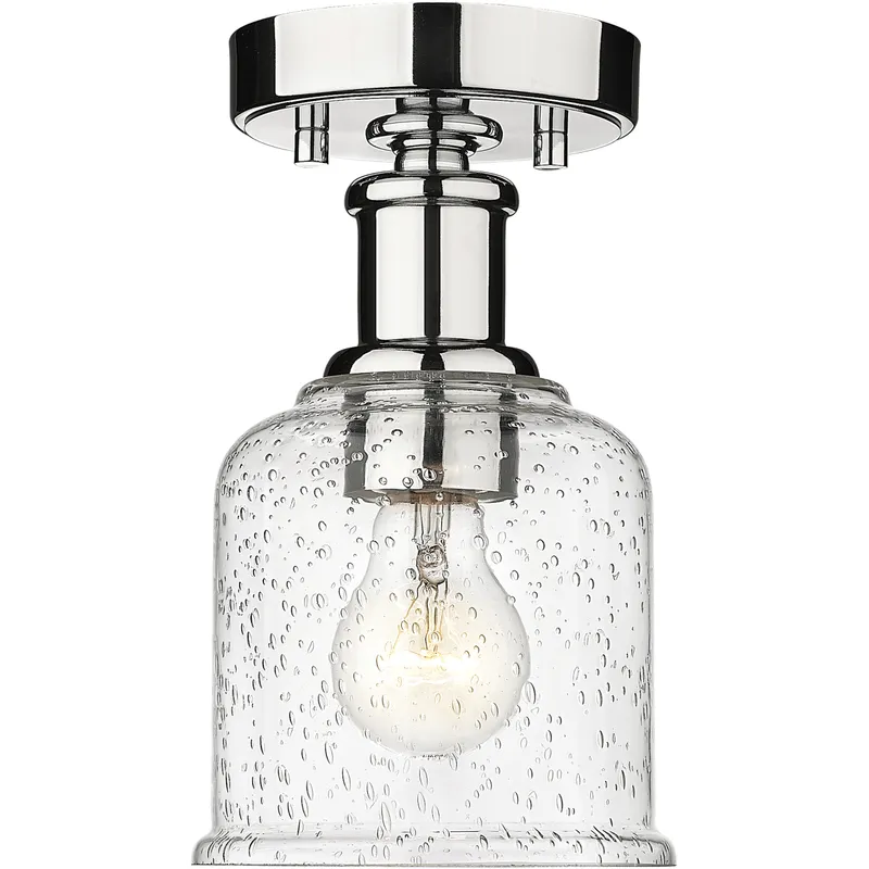 Bryant 1 Light 5.5 inch Chrome Flush Mount Ceiling Light