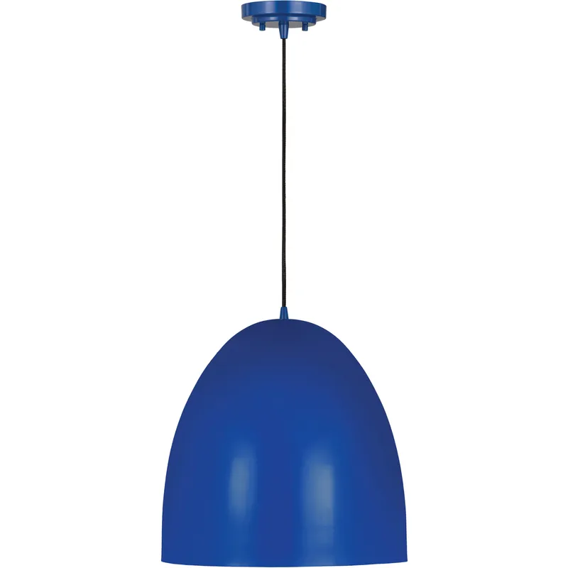 Z-Studio 3 Light 19 inch Blue Pendant Ceiling Light