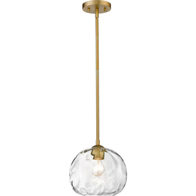Chloe 1 Light 10 inch Olde Brass Pendant Ceiling Light