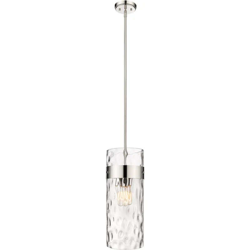 Fontaine 3 Light 9 inch Polished Nickel Pendant Ceiling Light