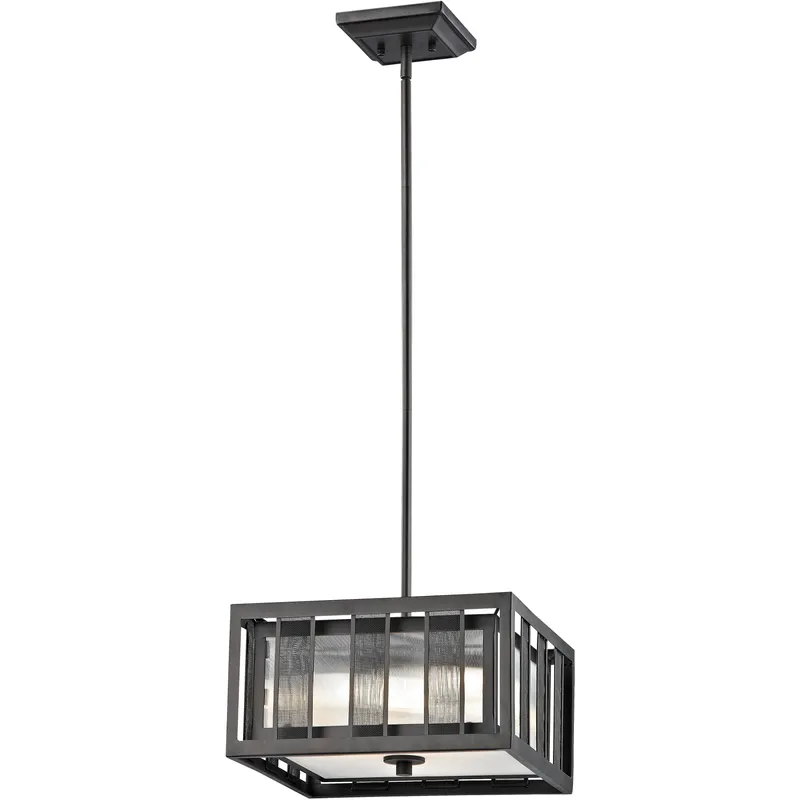 Meridional 3 Light 14 inch Bronze Pendant Ceiling Light
