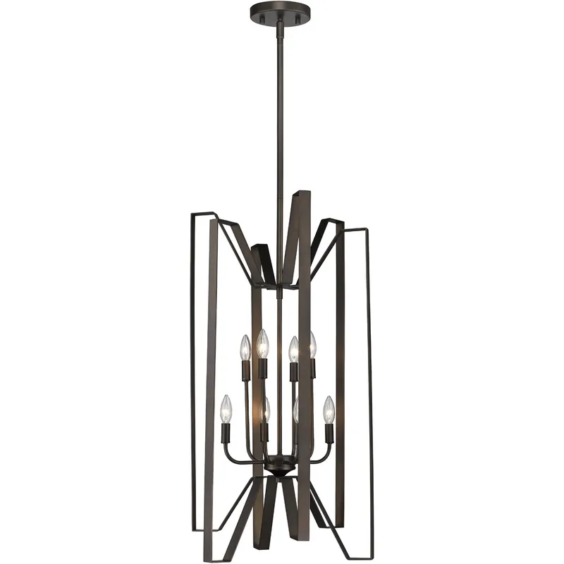 Marsala 8 Light 19 inch Bronze Pendant Ceiling Light