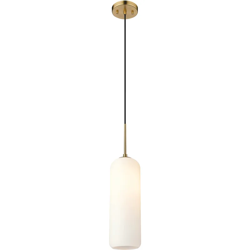 Monty 1 Light 5.25 inch Heritage Brass Pendant Ceiling Light