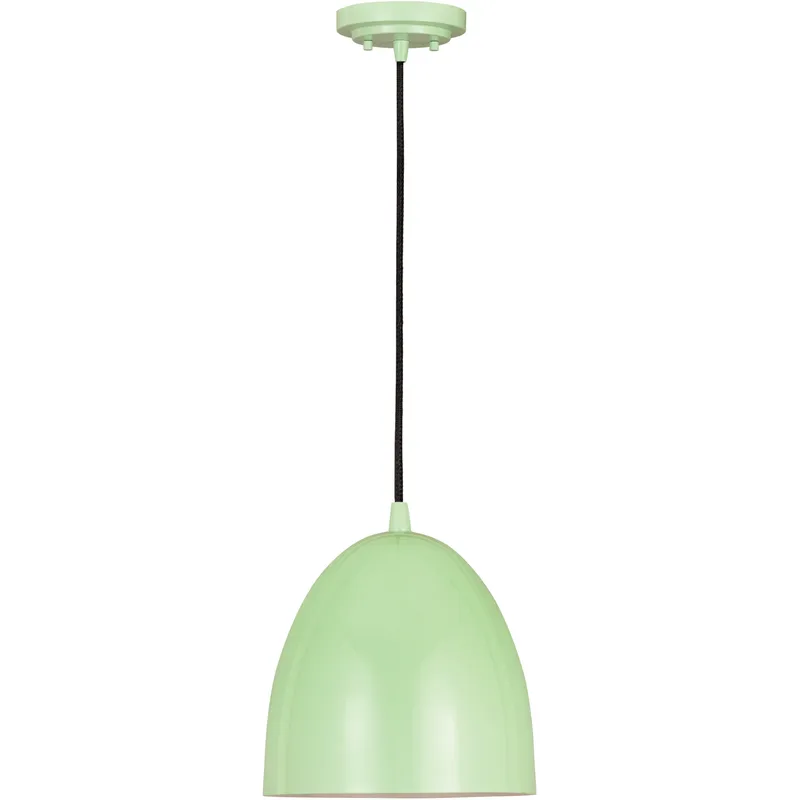 Z-Studio 1 Light 9.5 inch Mint Pendant Ceiling Light