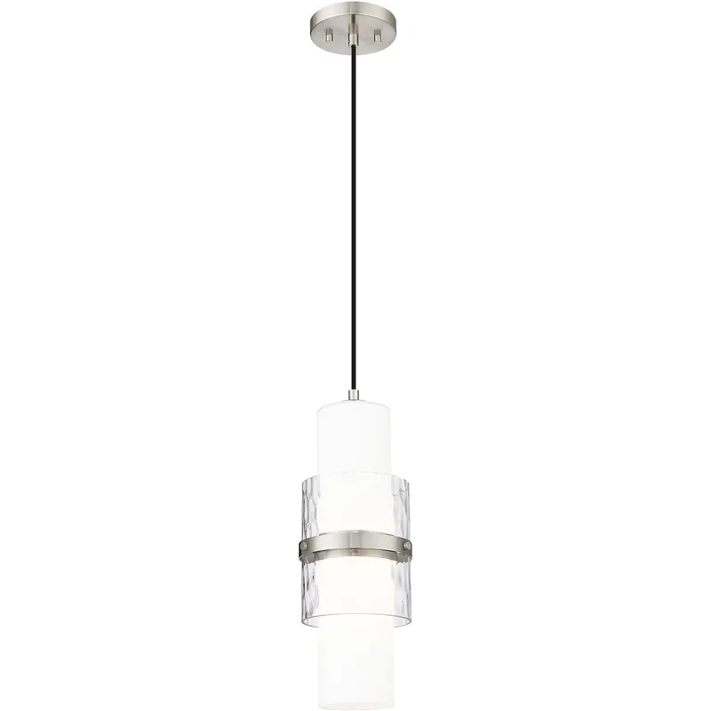 Cayden 1 Light 6.5 inch Brushed Nickel Pendant Ceiling Light