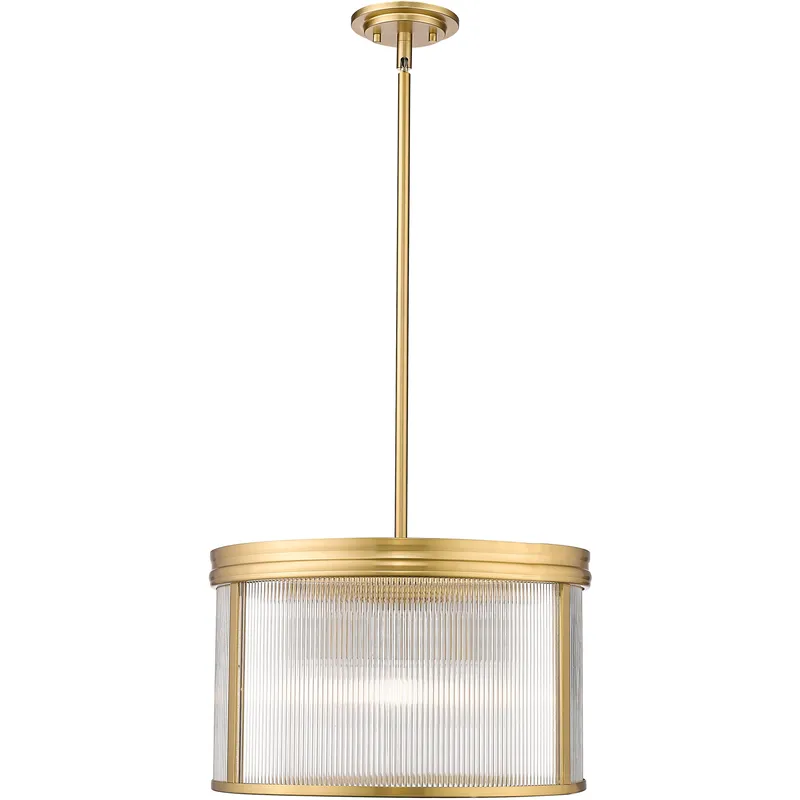 Carnaby 5 Light 18.25 inch Modern Gold Pendant Ceiling Light