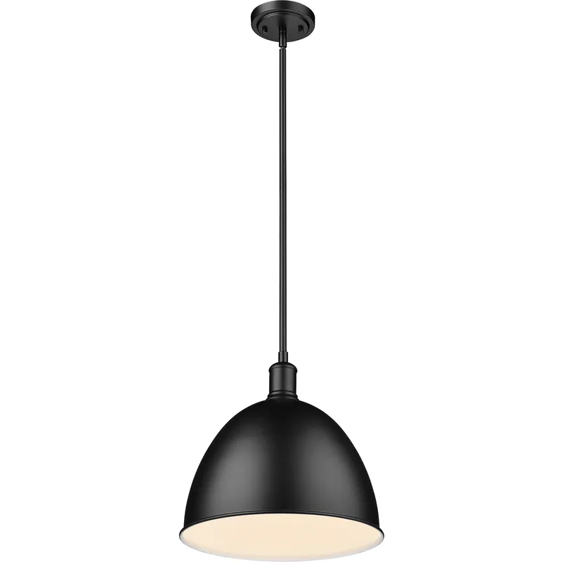 Sawyer 1 Light 12.5 inch Matte Black Pendant Ceiling Light