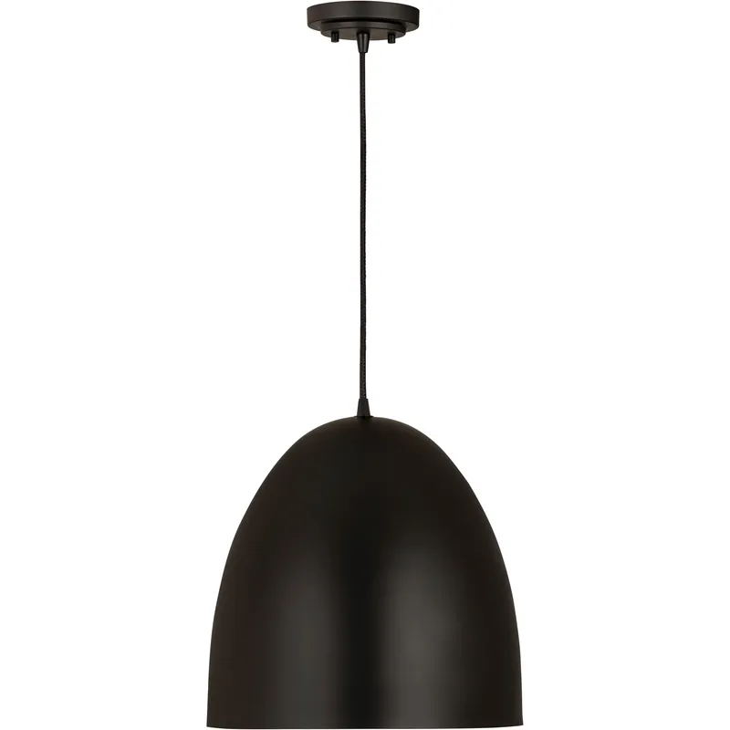 Z-Studio 3 Light 19 inch Satin Black Pendant Ceiling Light in Matte Black