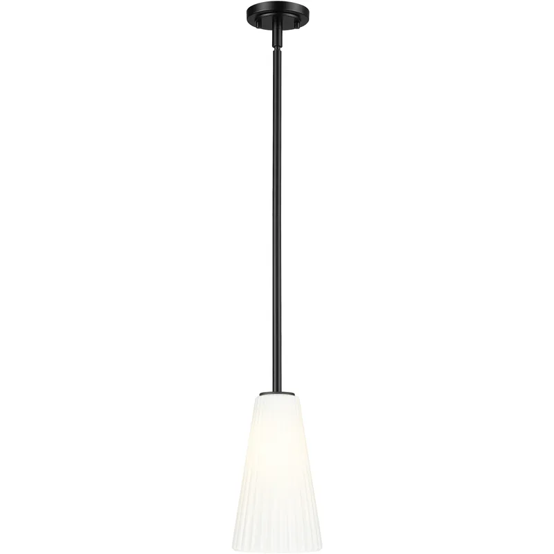 Farrell 1 Light 6 inch Matte Black Pendant Ceiling Light
