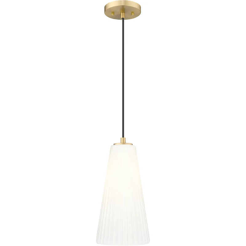 Farrell 1 Light 7.25 inch Modern Gold Pendant Ceiling Light