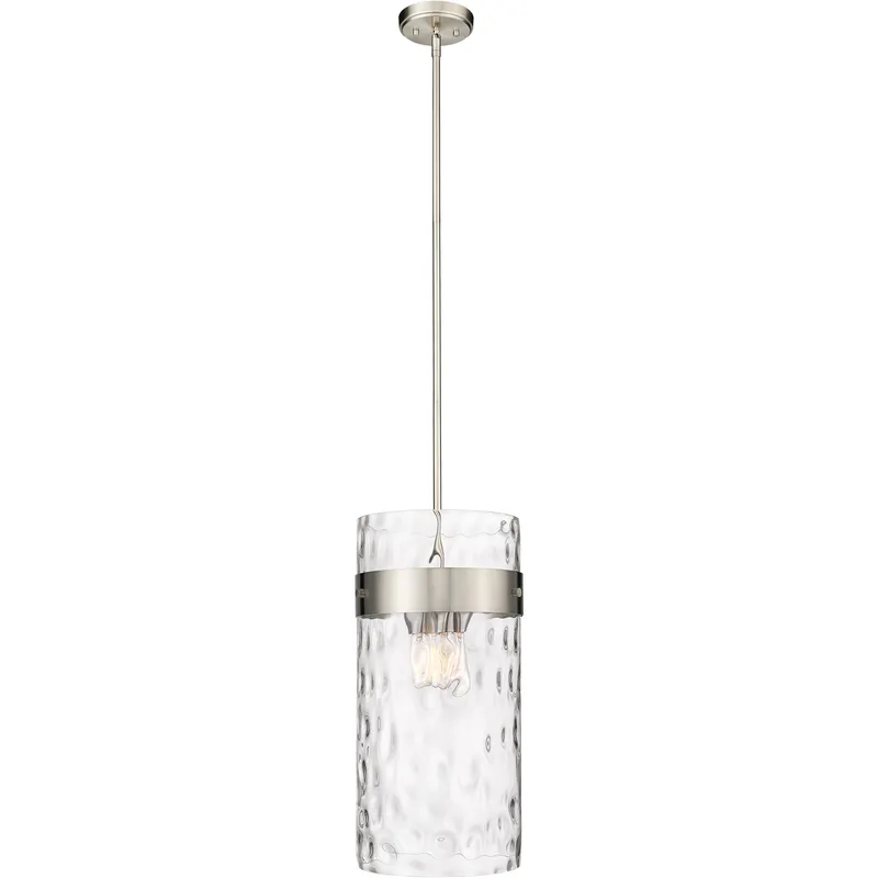 Fontaine 4 Light 13 inch Brushed Nickel Pendant Ceiling Light