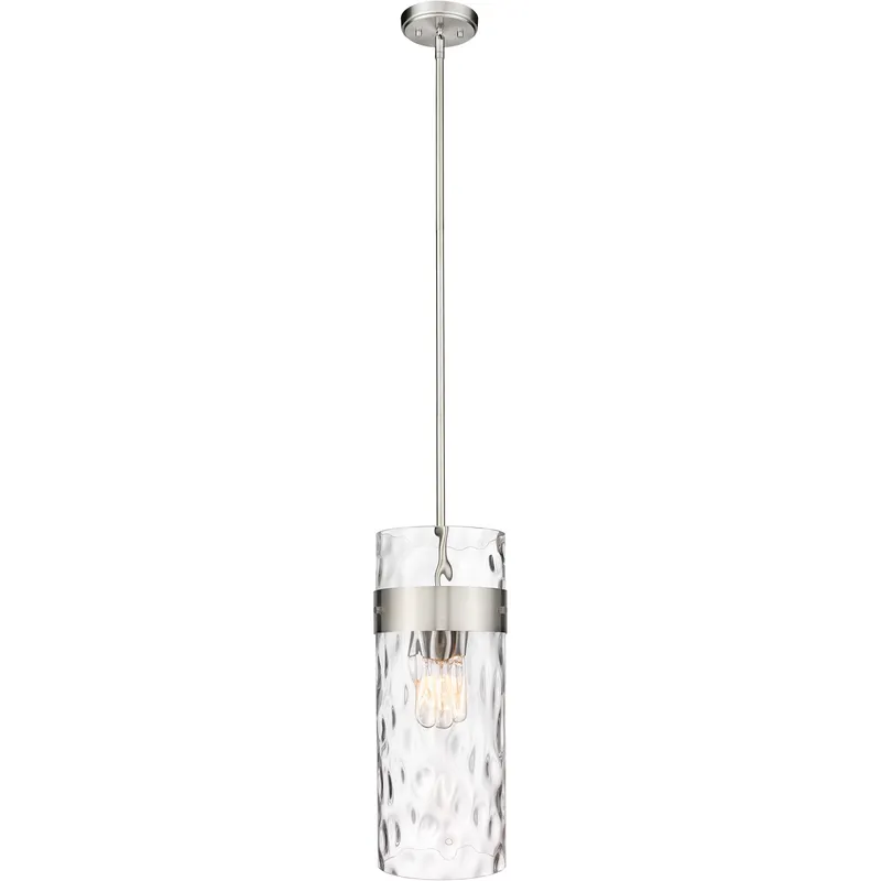 Fontaine 3 Light 9 inch Brushed Nickel Pendant Ceiling Light