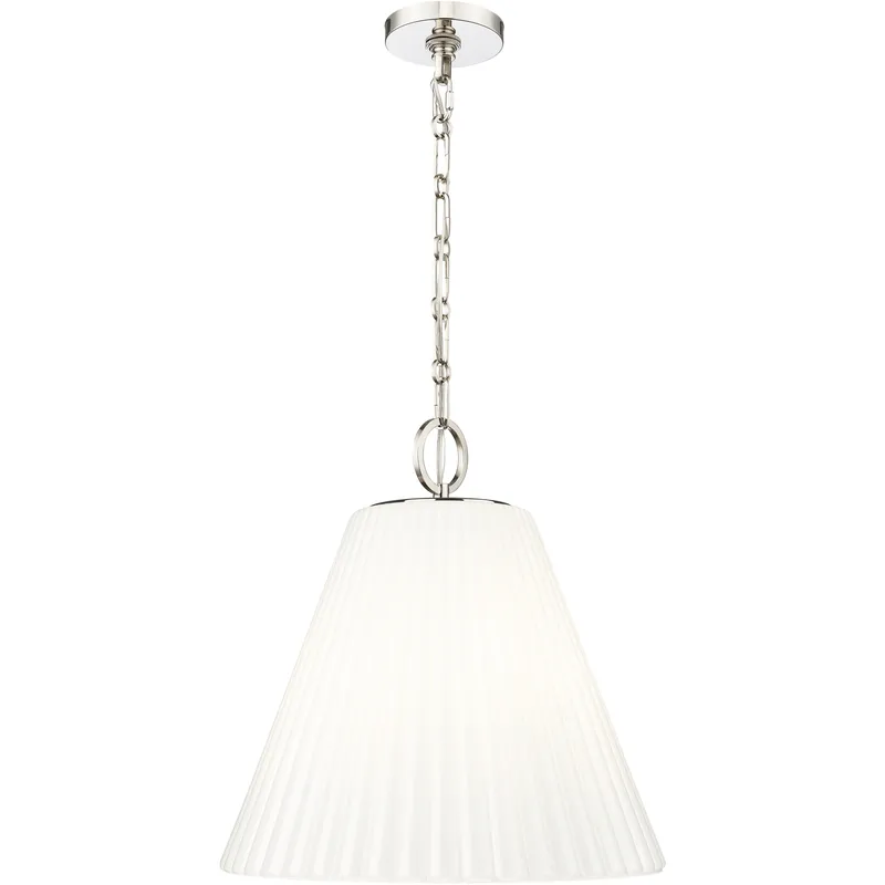 Alaric 3 Light 18 inch Polished Nickel Pendant Ceiling Light