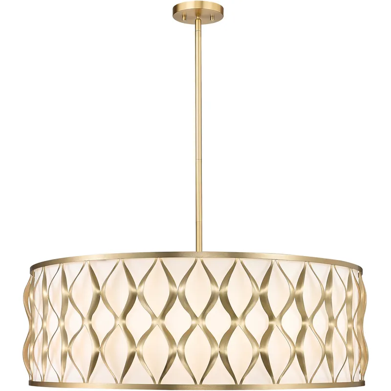 Harden 10 Light 32 inch Modern Gold Pendant Ceiling Light